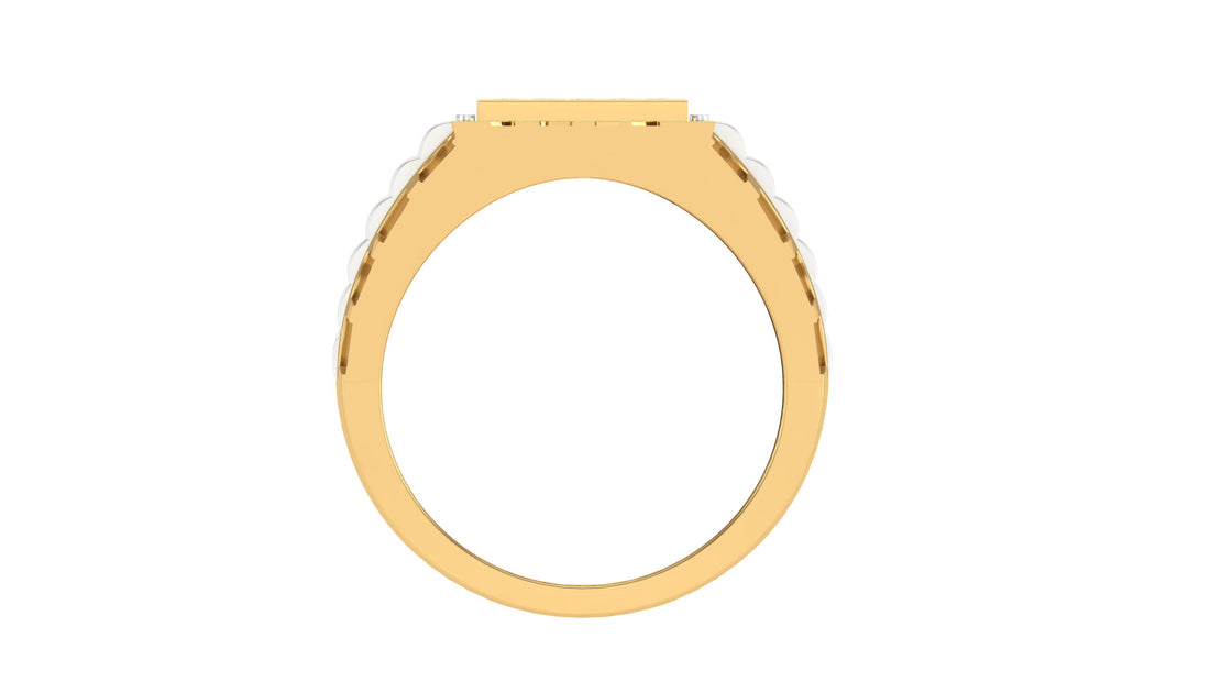Heritage Band - 925 Sterling Silver Men's Ring
