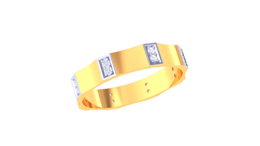 925 Silver – ClassicCouple Ring Modern Traditional Ring Set