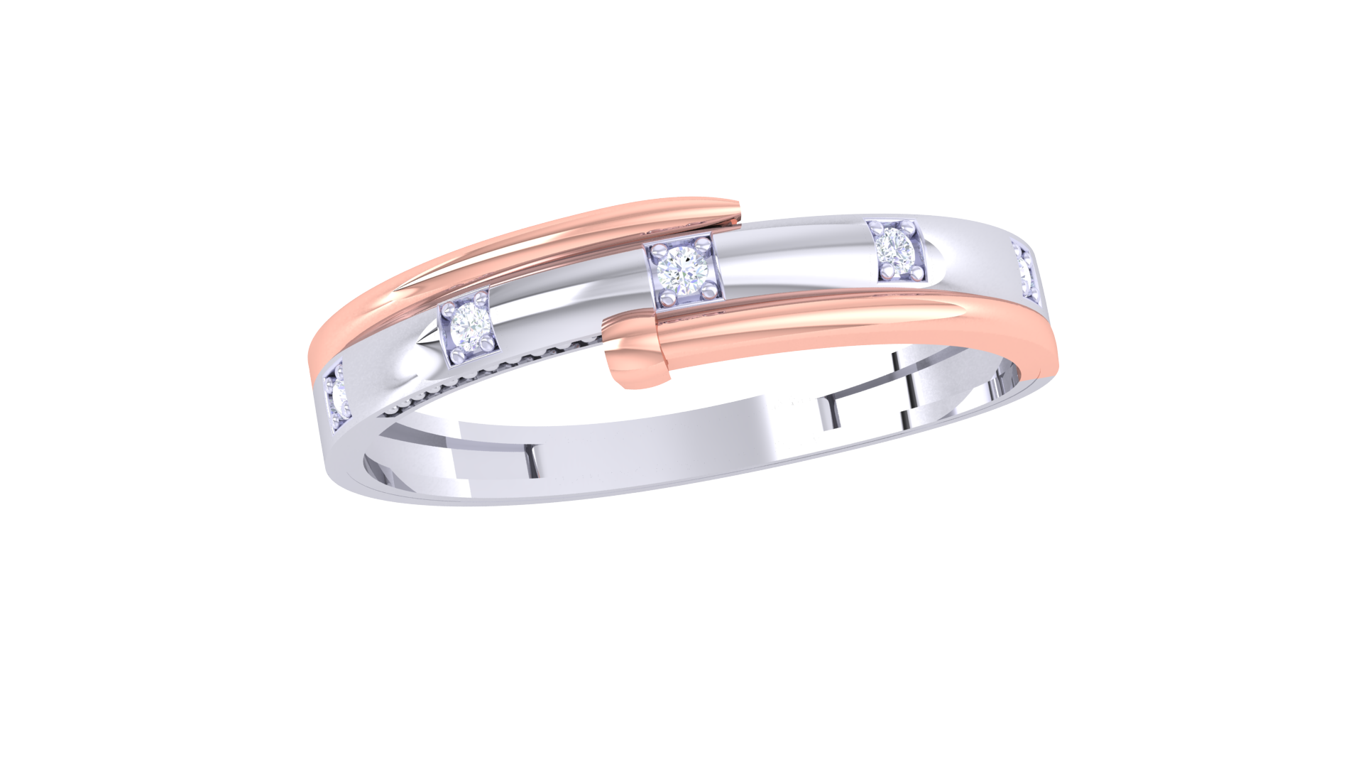 Timeless Bond Traditional Couple Ring – 925 Sterling Silver