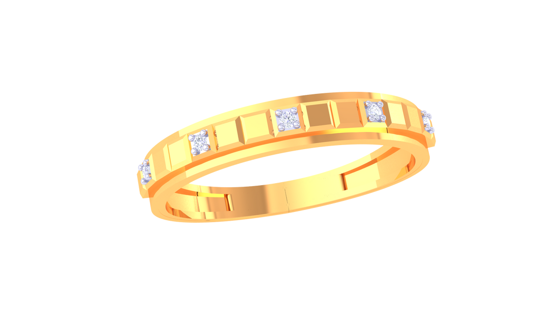 Classic Love Traditional Couple Ring – 925 Silver Rose Gold Finish