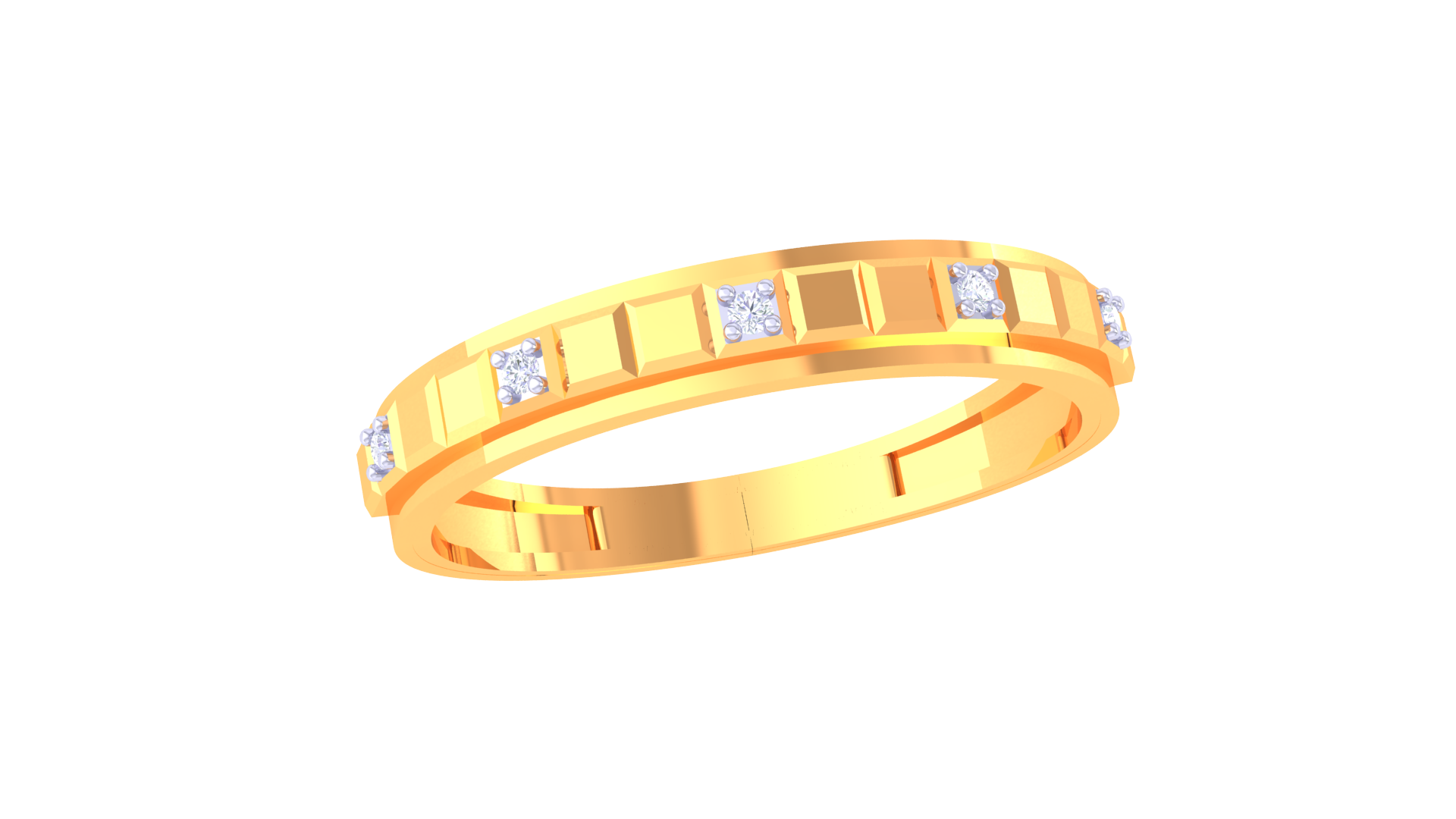 Classic Love Traditional Couple Ring – 925 Silver Rose Gold Finish