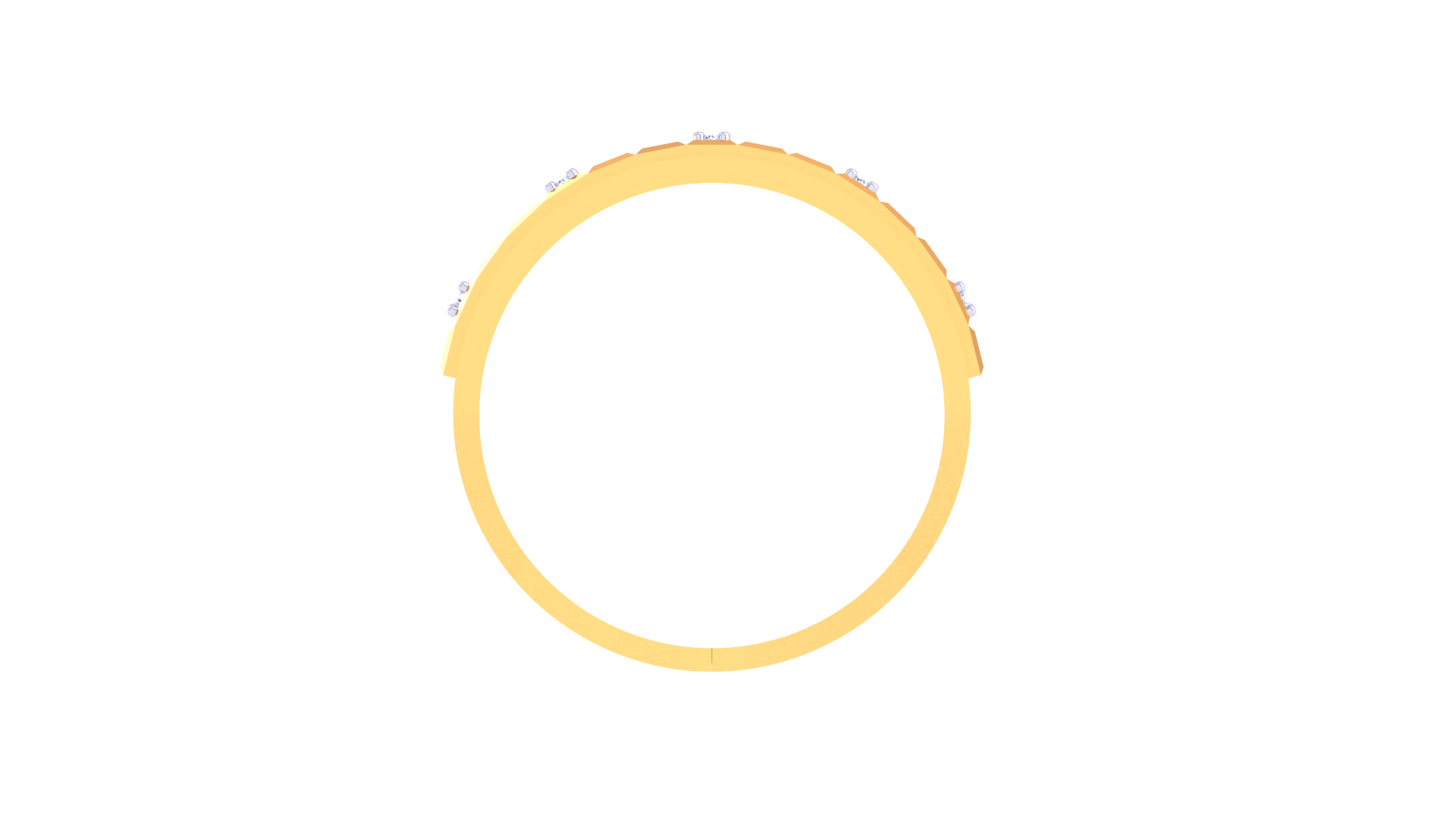 Classic Love Traditional Couple Ring – 925 Silver Rose Gold Finish