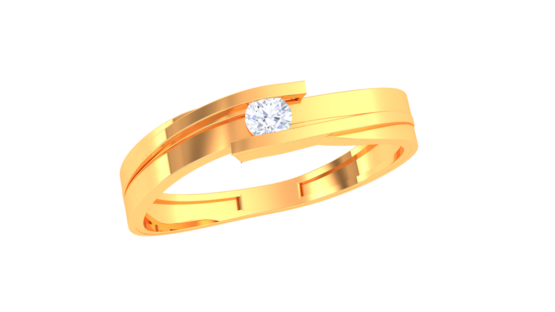 925 Silver Dual Embrace Couple Ring – Traditional Band Design