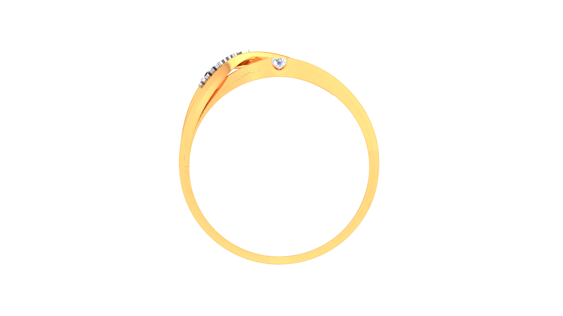 925 Silver Forever Love Ring – Traditional Crossover Promise Design