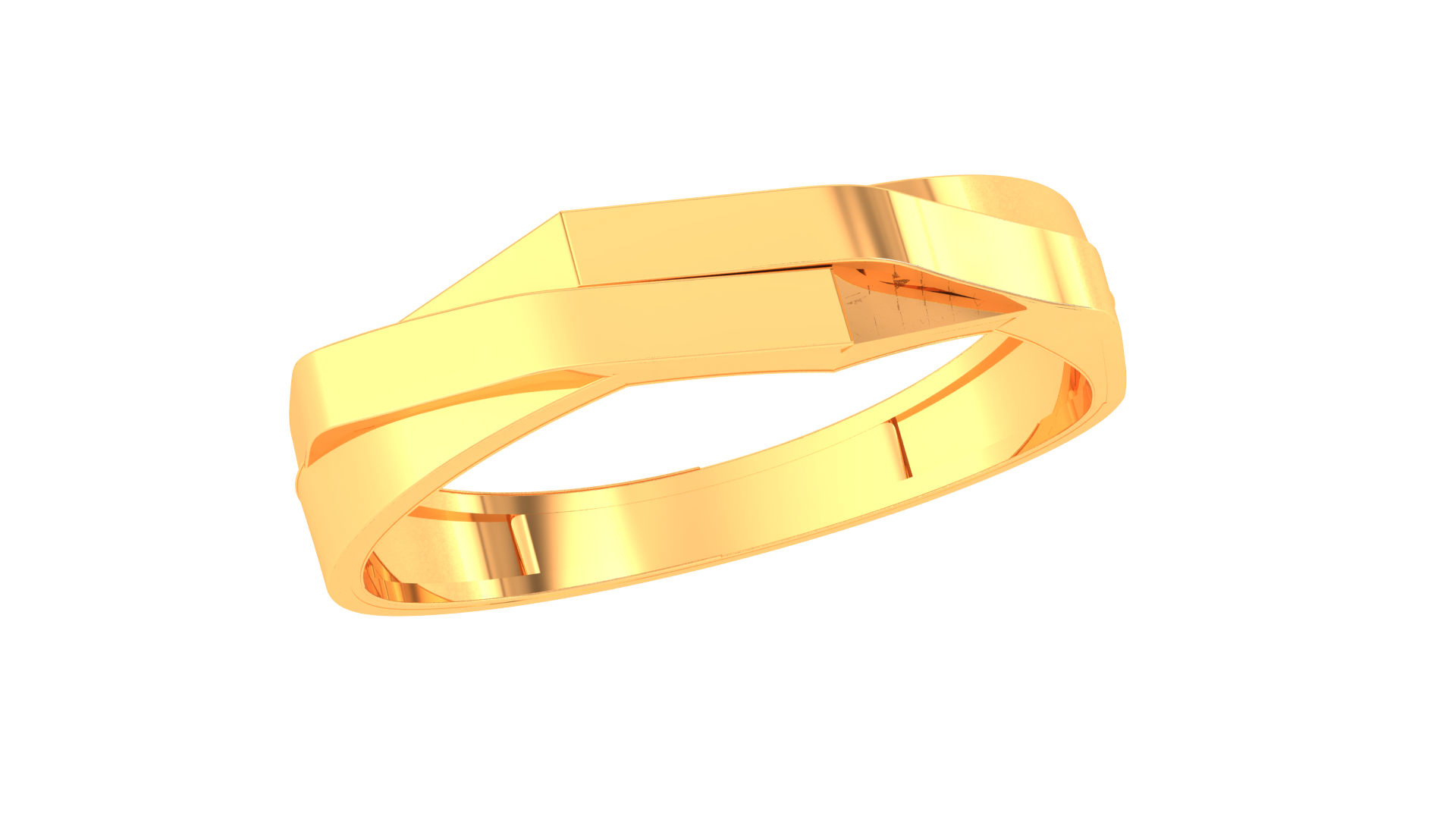 925 Silver Classic Twist Band – Traditional Interlocking Couple Ring