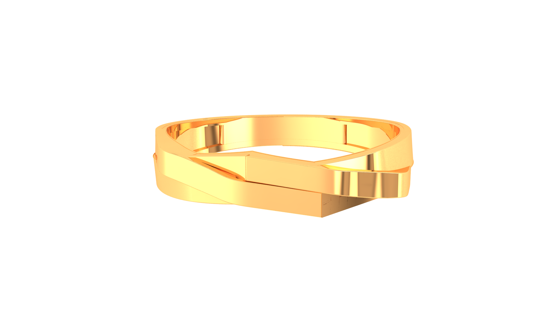 925 Silver Classic Twist Band – Traditional Interlocking Couple Ring