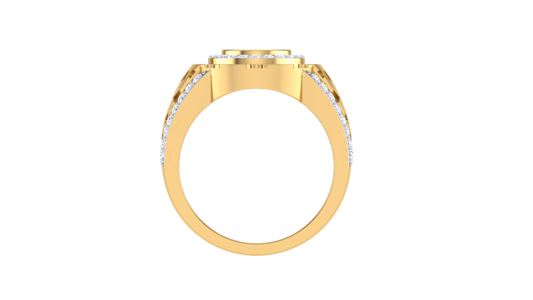 Circle Core - 925 Sterling Silver Men’s Ring