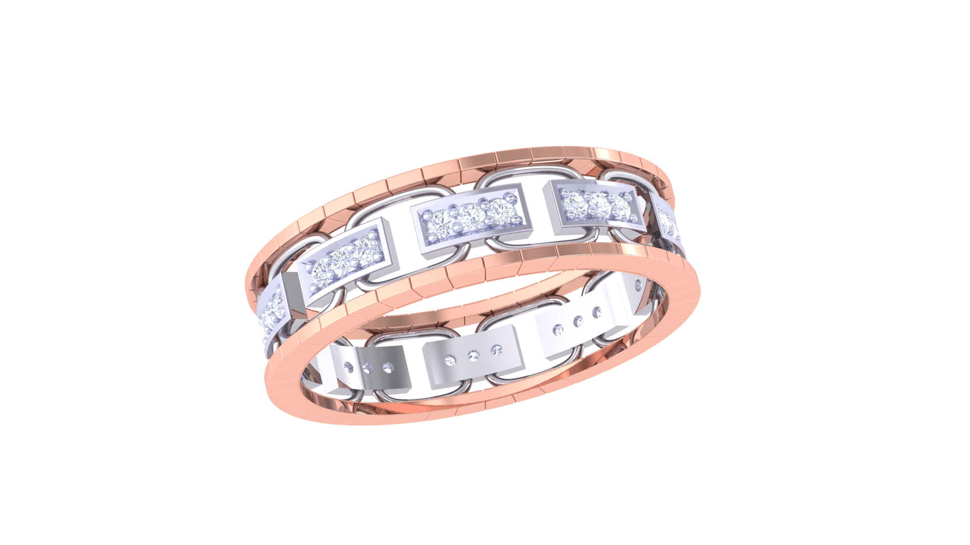 ClassicDiamond Couple Ring Set