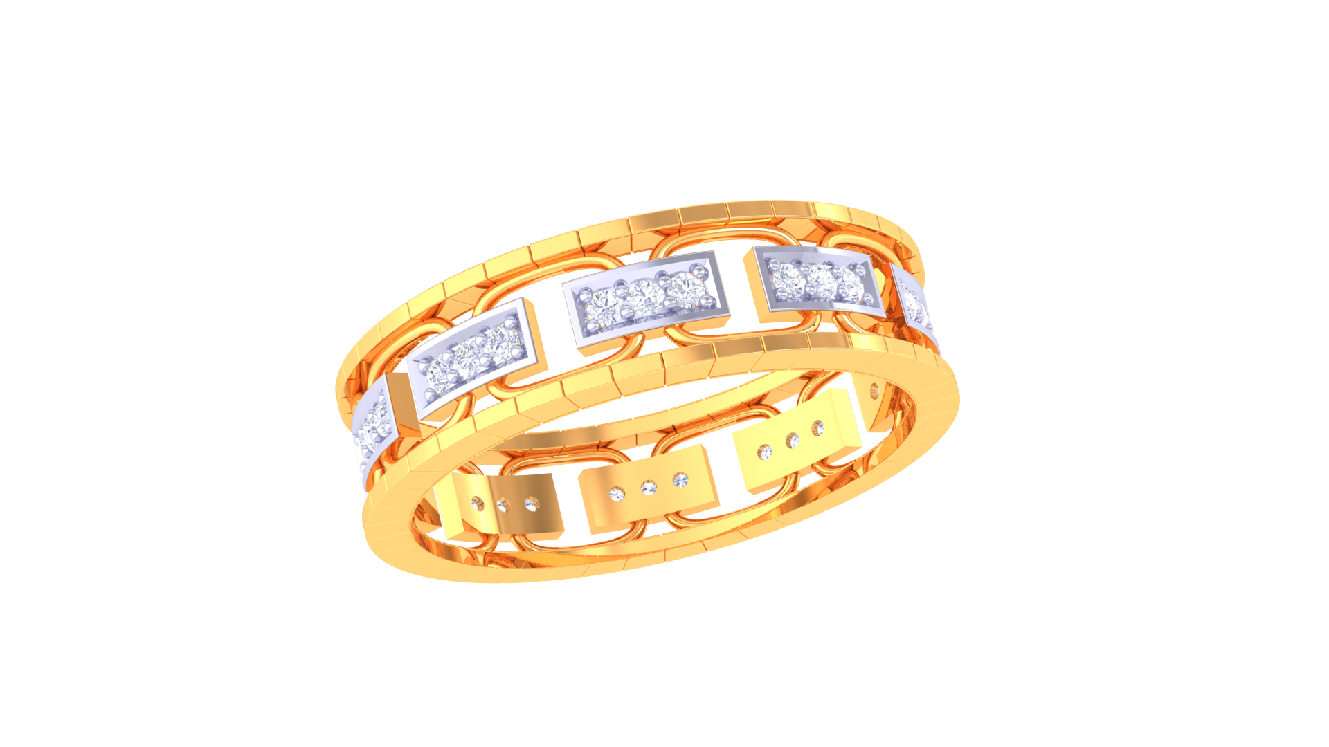ClassicDiamond Couple Ring Set