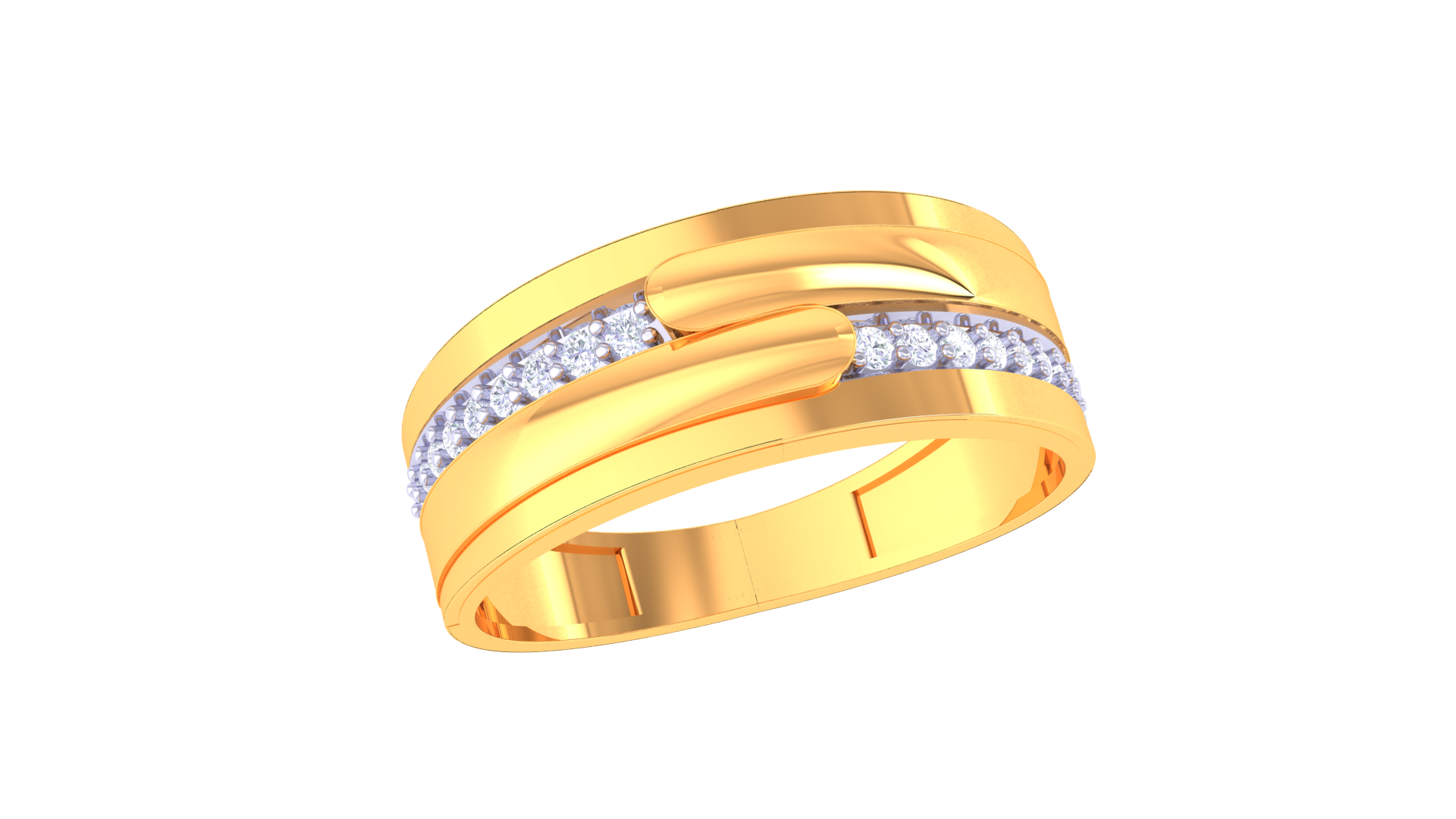 Elegant 925 Silver Couple Rings Set for Girls and Boys – Rose Gold & Gold Love Bands