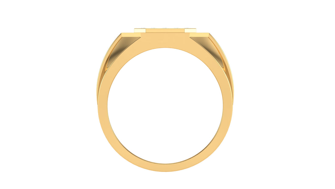EdgeCurve - 925 Sterling Silver Men’s Ring