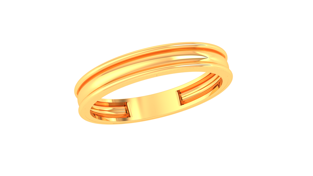 Elegant 925 Silver Couple Rings with Dual-Tone Band Design – Rose Gold & Silver Matching Love Bands