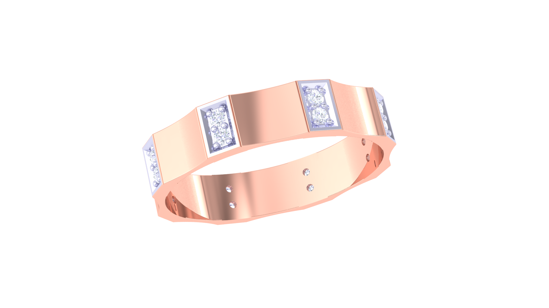925 Silver – ClassicCouple Ring Modern Traditional Ring Set