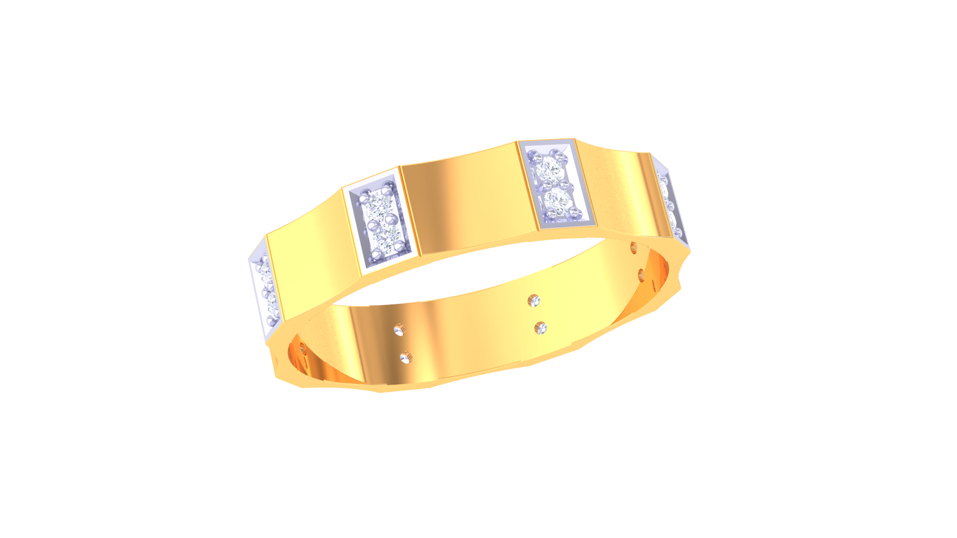 925 Silver – ClassicCouple Ring Modern Traditional Ring Set