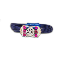 925 Silver Lotus Royale Bracelet in Traditional Floral Design