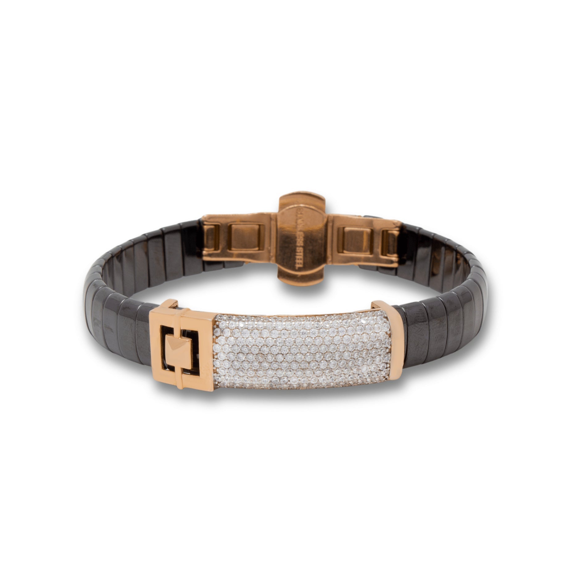 Gulab Traditional 925 Silver Bracelet – Rose Gold Finish & CZ Brilliance
