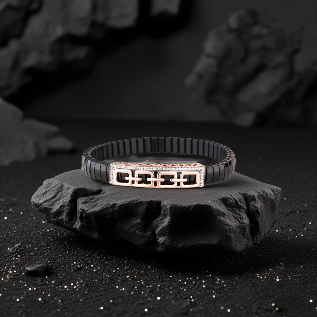925 Silver Kamal-Link Bracelet – Traditional Inspired Jewelry