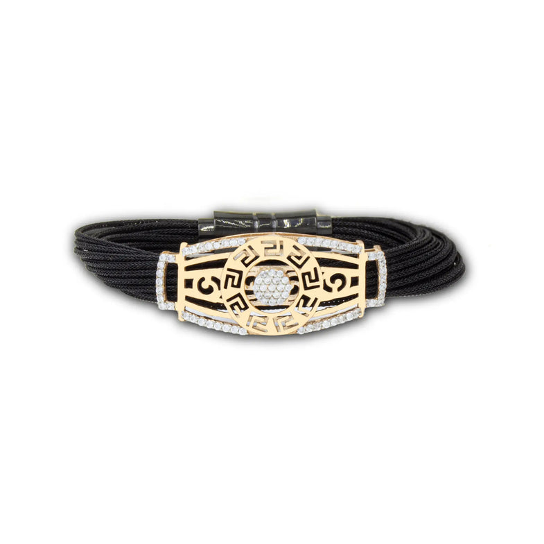925 Silver Dahlia Crest Bracelet – Traditional Royal Design by Aneytri