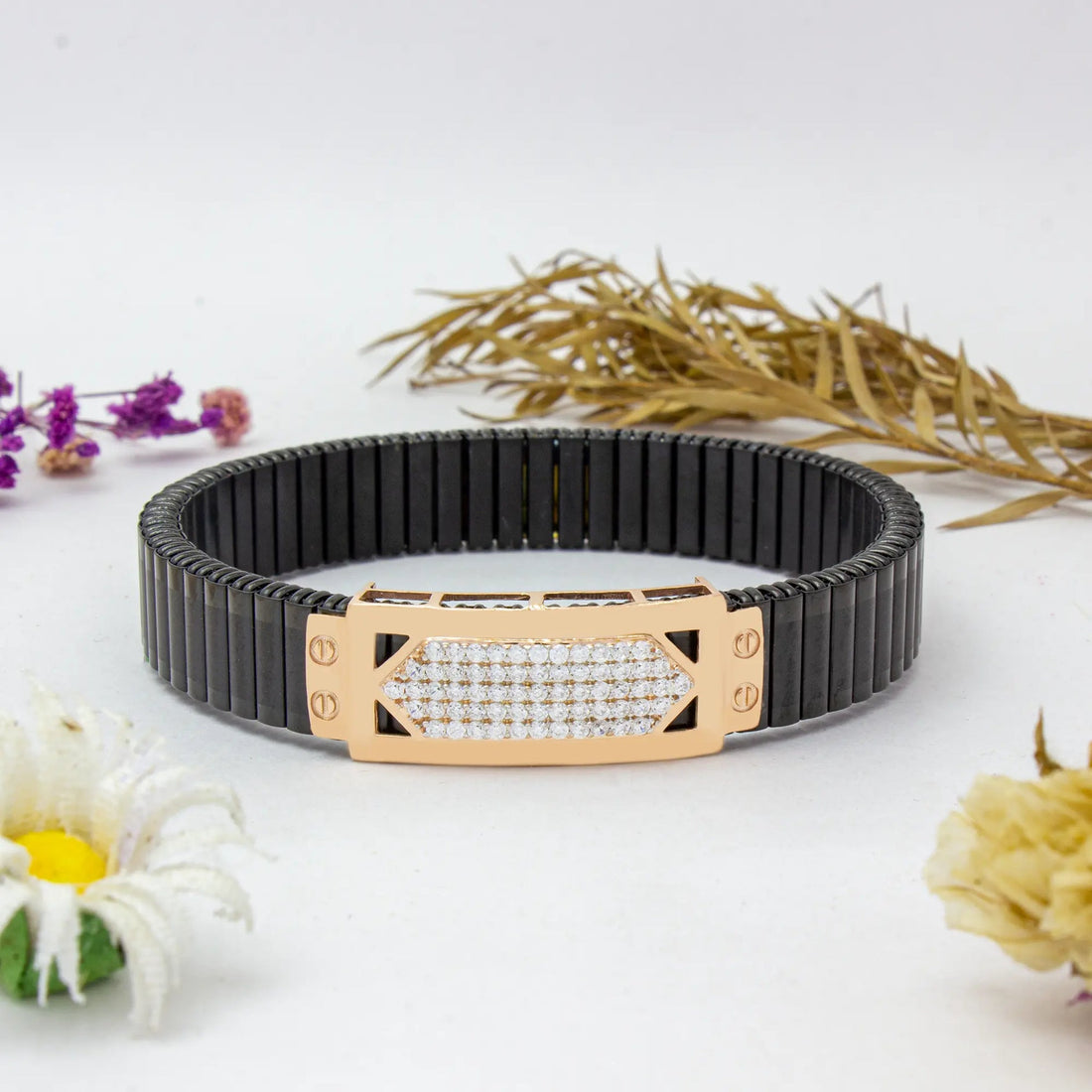 Marigold Shield 925 Silver Bracelet