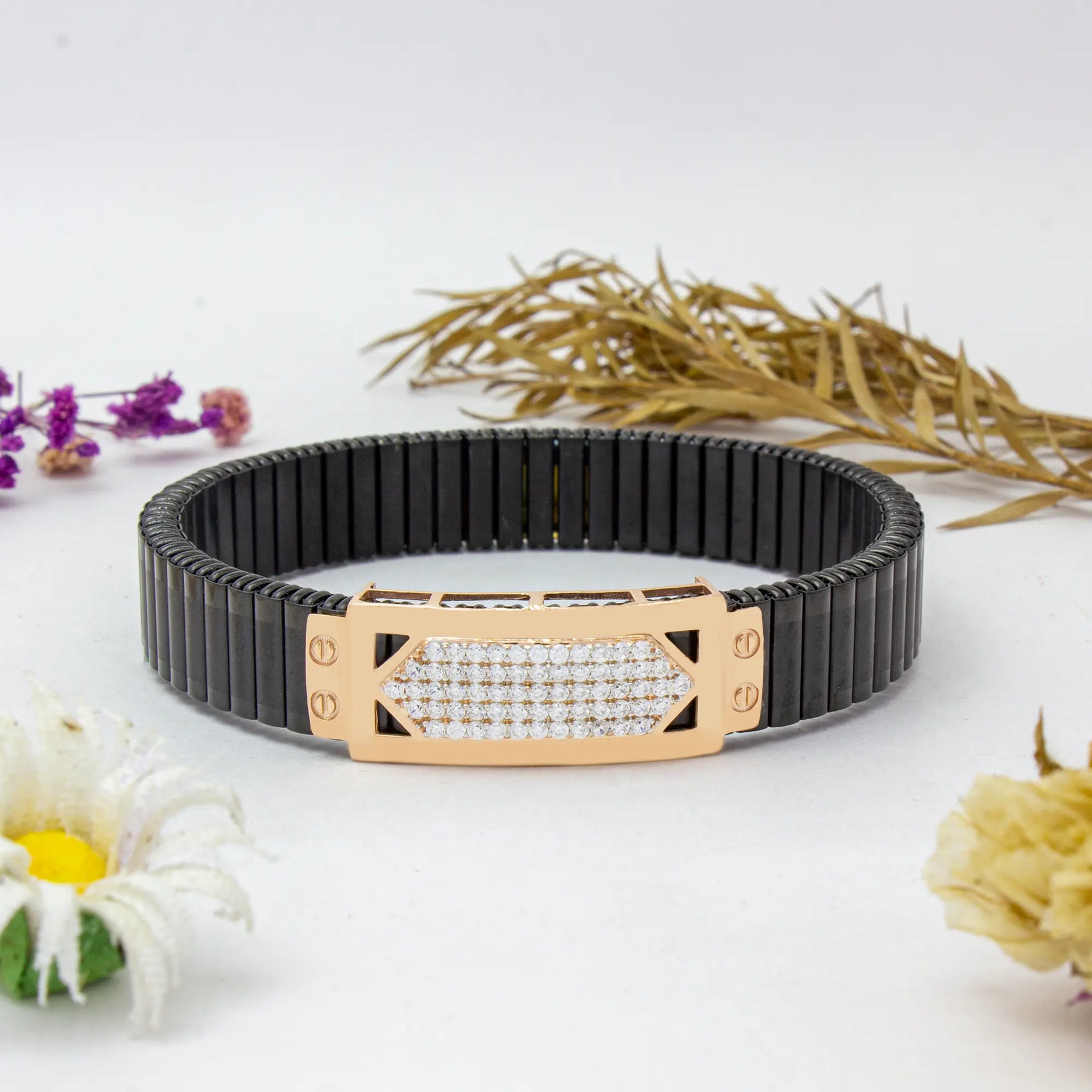 Marigold Shield 925 Silver Bracelet