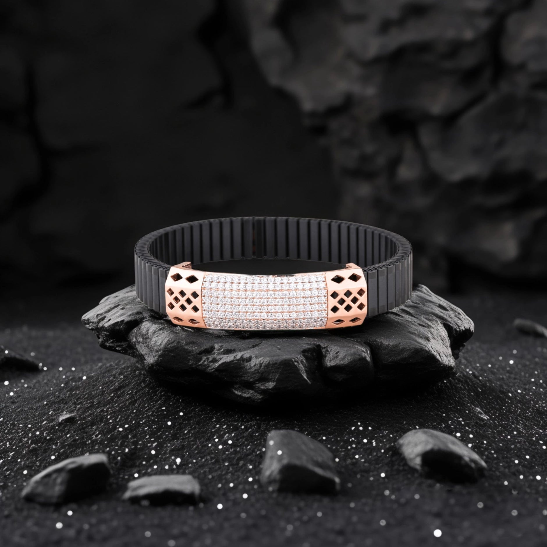Lotus Mesh 925 Silver Bracelet